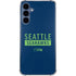 NFL Seattle Seahawks Blue Performance Series Galaxy A35 5G Clear Case